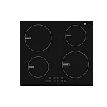 Pachet Incorporabil Lux Fortuna Studio Casa: Cuptor Electric + Plita Inductie + Hota Telescopica , 65 L, Grill, Clasa A, Negru / Inox - Studiocasa.ro