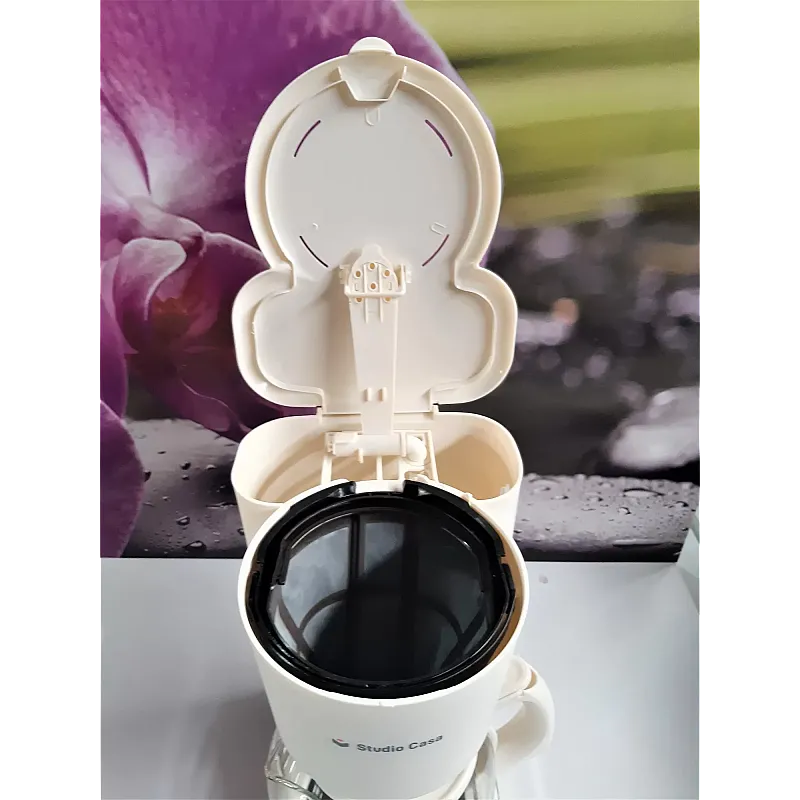 Cafetiera Studio Casa, SC2125 Duchess Ivory, 870 W, 1,25 L , carafa sticla - Studiocasa.ro
